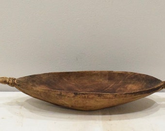 Papua New Guinea Wood Bowl Ramu River