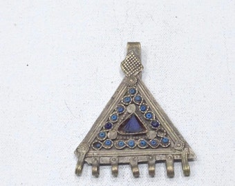 Middle Eastern Silver Kuchi Pendant