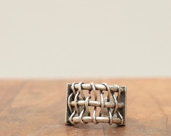 Ring Turkish Pewter Adjustable Ring