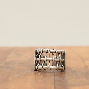 Ring Turkish Pewter Adjustable Ring