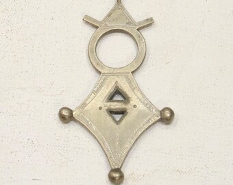 African Taureg Silver Cross Mali