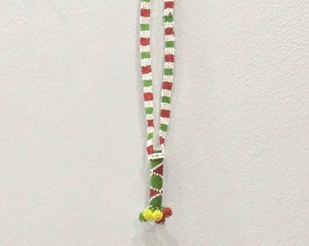 African Zulu Beaded Charm Necklace RSA