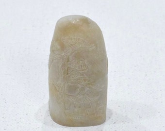 Chinese Carved Soapstone Chop