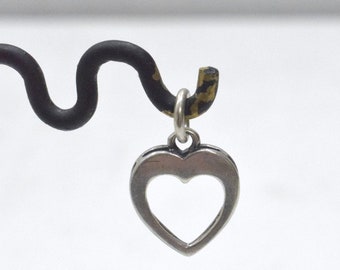 Sterling Silver Heart Charm Pendant