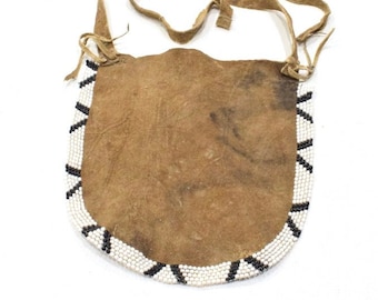 African Bushmen Apron Female Hide Beaded Apron