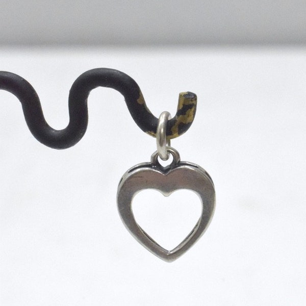 Sterling Silver Heart Charm Pendant