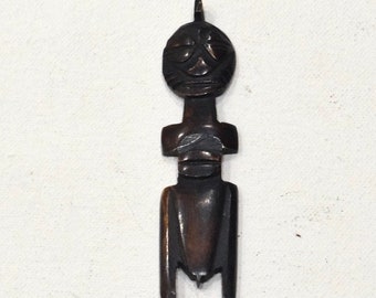 African Wood Ashanti Pendant Ghana