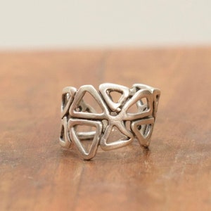 Ring Turkish Pewter Adjustable Ring