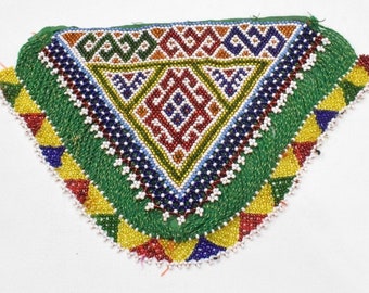 Middle Eastern Kuchi Beaded Dress Panels for Clothing