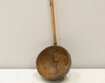 Papua New Guinea Wood Ceremonial Ladle/Dipper