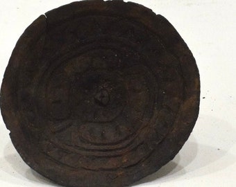 Papua New Guinea Spinning Top Ya'alo Coconut Toy