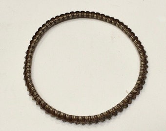 African Zulu Metal Large Ring Dance Anklet RSA