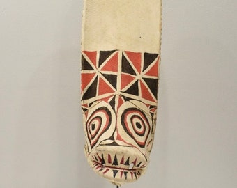 Papua New Guinea Baining Mask Female Dance Bark Cloth Mask