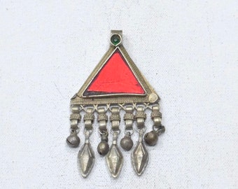 Middle Eastern Silver Kuchi Pendant