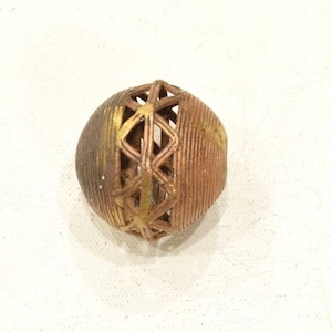 Beads African Brass Round Large Bead