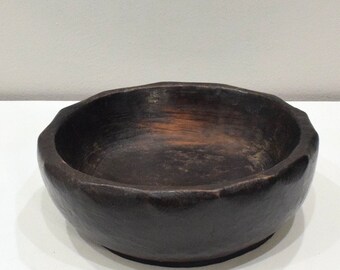 Philippines Ifugao Star Burnished Wood Bowl