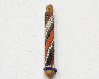 African Samburu Beaded Charm Pendant Kenya