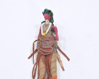 African Botswana Cloth Herero Doll South Africa