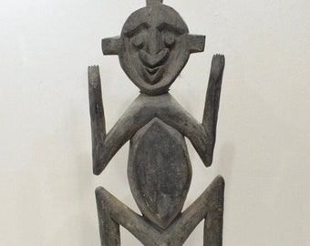 Papua New Guinea Ancestor Wood Statue Boiken Tribe