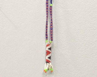 African Zulu Beaded Charm Necklace RSA