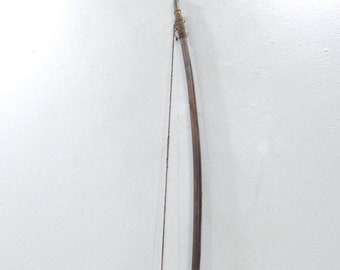 African Gogo Wooden Tribal Bow Tanzania