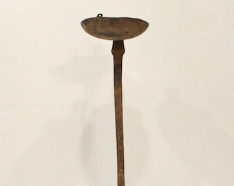 African Metal Oil Lamp Dogon Tribe Mali