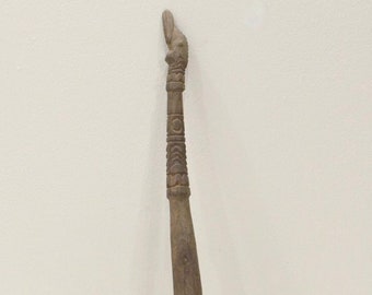 Papua New Guinea Wood Sago Stirrer Sisaai Islands