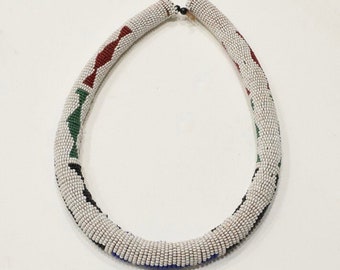 African Zulu Beaded Necklace South Africa