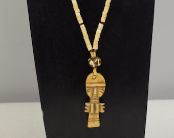 African Ashante Bone Philippines Fertility Doll Pendant