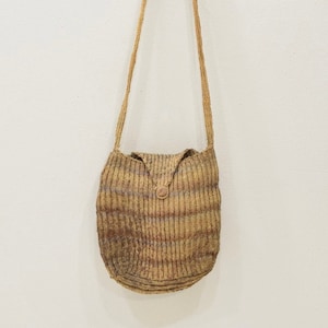 Papua New Guinea Old Woven Bilum Bag