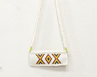 African Zulu Love Letter Beaded Necklace South Africa