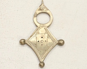 African Taureg Silver Cross Mali