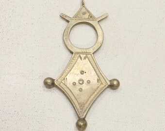 African Taureg Silver Cross Mali