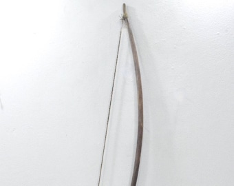 African Gogo Wooden Tribal Bow Tanzania