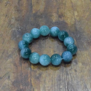 Bracelet Chinese Jadeite Bead Stretch Bracelet