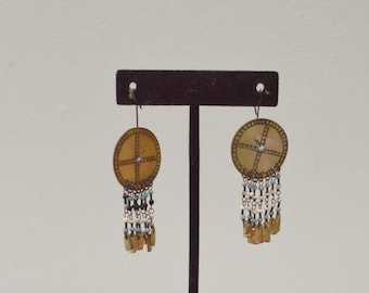 Philippine  Ifugao Ilongot Mother of Pearl Earrings