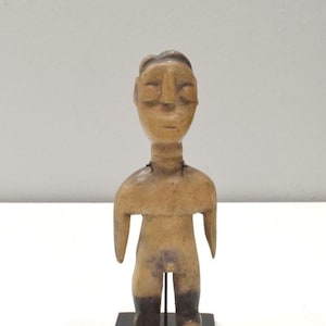 African Ewe Carved Wood Doll Ghana