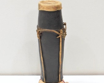 African Turkana Wood Drinking Milk Container/Jug Kenya