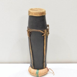 African Turkana Wood Drinking Milk Container/Jug Kenya