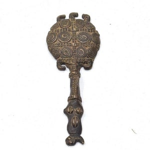 African Ashanti Brass Goldweight Ghana
