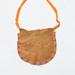 African Bushmen Apron Female Hide Beaded Apron