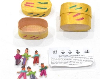 Guatemalan Worry Dolls Box