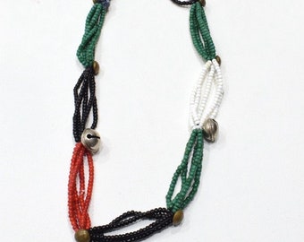 African Zulu Twisted Strand Necklace South African