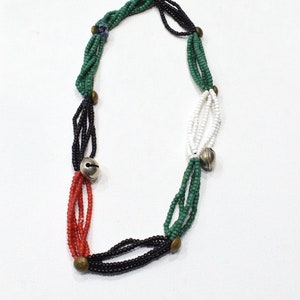 African Zulu Twisted Strand Necklace South African