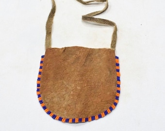 African Bushmen Apron Female Hide Beaded Apron