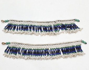 African Zulu Beaded Dance Anklets South Africa