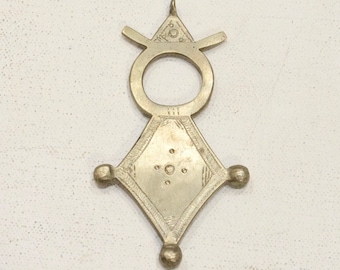 African Taureg Silver Cross Mali