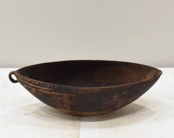 Papua New Guinea Wood Bowl Shulten Islands