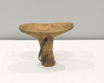 African Turkana Wood Headrest Kenya