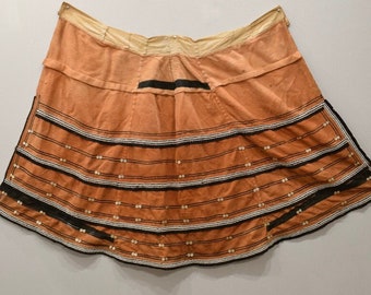 African Xhosha  Old Tribal Beaded Skirt SAR